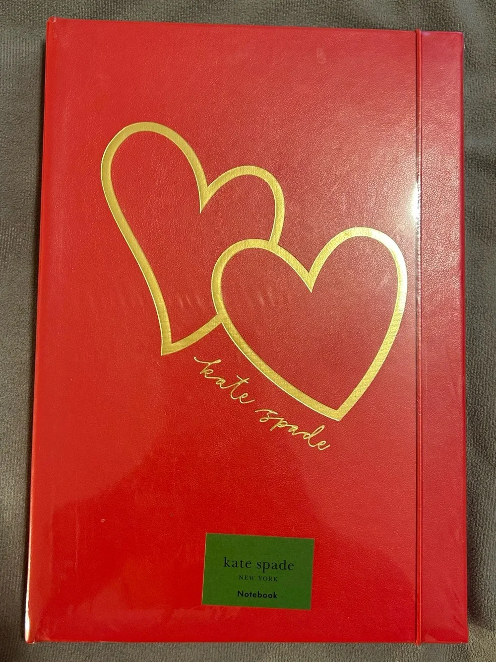 Kate Spade Hearts Take Note XL Notebook